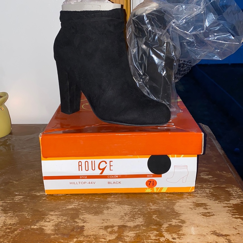 Black booties